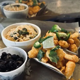 Kraken Shrimp Tacos
