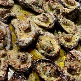 Char Broiled Oysters
