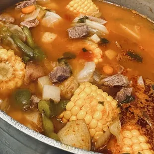 Mama&apos;s Vegetable Beef Soup