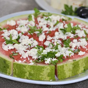 Watermelon salad