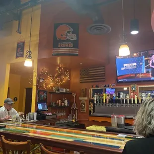 The bar