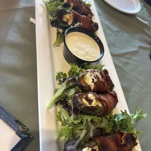 Jalapeño poppers!