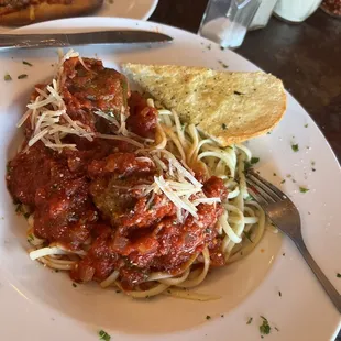 Spaghetti and Meatballs