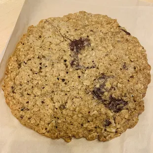 a chocolate chip cookie
