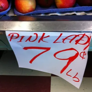 pink lady 7 cents