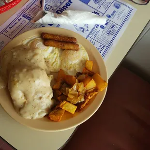 Country breakfast $5.95. What a deal!!