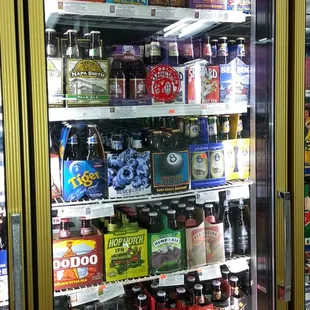 They have a wide selection of craft beer and you can mix and match your own 6 pack.