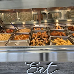 Lunch Buffet served until 1pm daily. Food made to order after 1pm