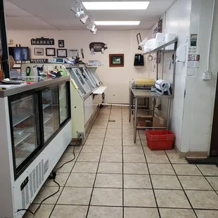 Behind the counter, where the work begins
