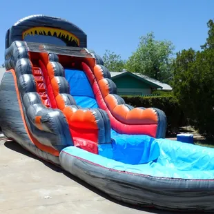 monster volcano waterslide