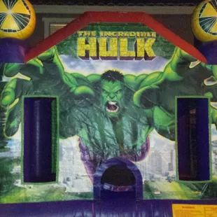 incredible hulk bounce house