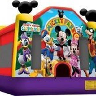 mickey mouse bounce house