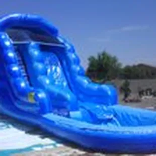 blue thunder water slide