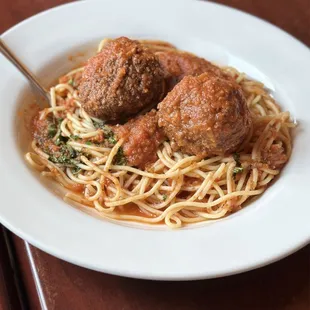 Spaghetti Meatballs