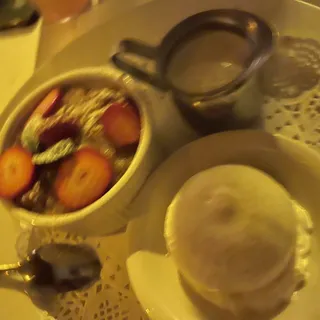 House Made Bread Budding Souffle