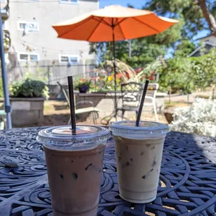 Cold Brew + Spicy Mocha Latte (Chocolate, Cinnamon, Cayenne mix)