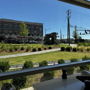 View from the enclosed patio