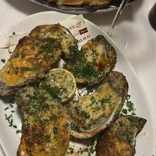 Grilled Oysters