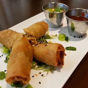 Crispy Shrimp Spring Rolls