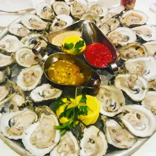 oysters, oysters and mussels, mussels, food, shellfish