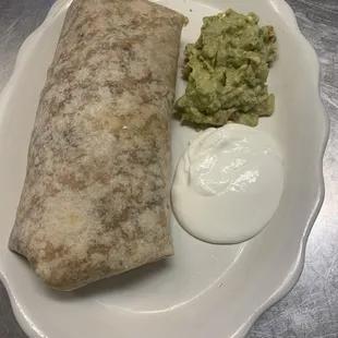 Carne asada super Burrito