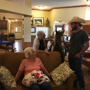 Visiting Retirement Home