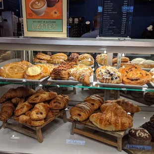 a variety of pastries