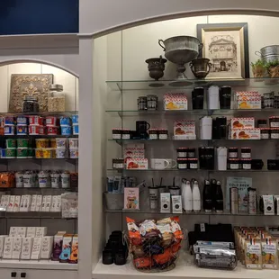 a display of products