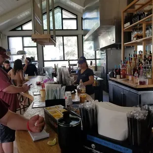 Bar area
