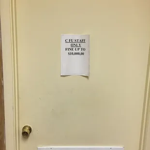 I found it very tempting to stick my head in the door to see what was going on in there.