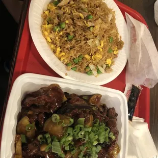 C21. Beef with Eggplant Combo