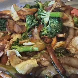 Undercooked and left over