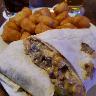 Philly Cheese Steak Wrap