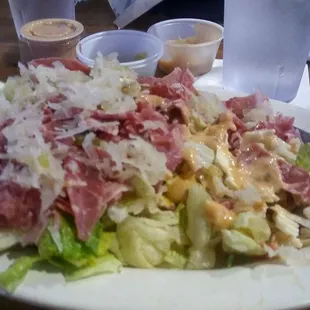 They made a special request Reuben Salad for me today! I love how they will try anything here. Thank you CJ's!!