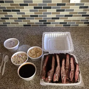 ribs, bbq ribs, food