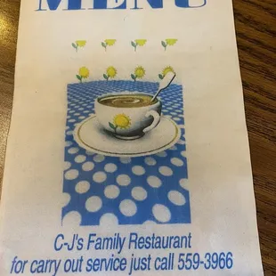 Menu Front