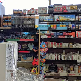 Front cigarette, vape, masks section
