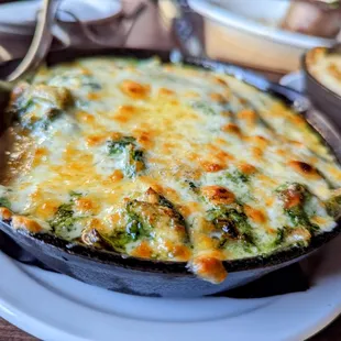 Green Phunque (creamed spinach)