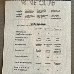 Wine Club