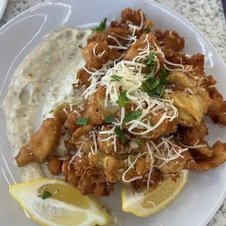 crispy artichoke fritters