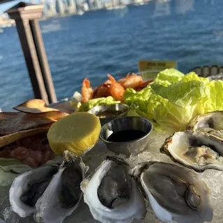 chilled seafood platter