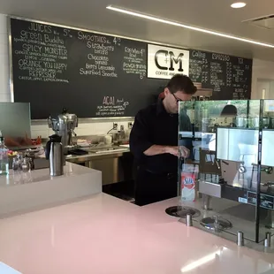 Very friendly baristas!