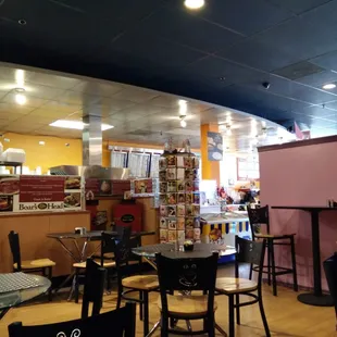 Great place! Try the perogies.