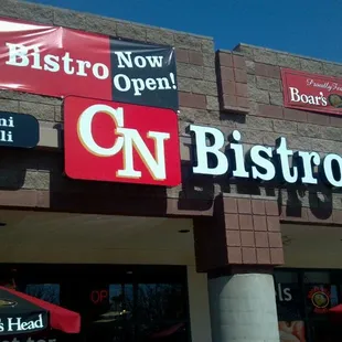 the outside of a restaurant