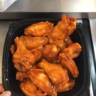 Extra hot buffalo C.R. Wings