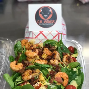 Shrimp avocado salad