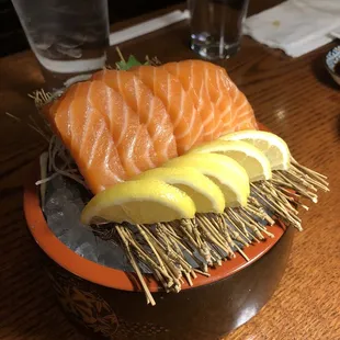 Salmon Shashimi
