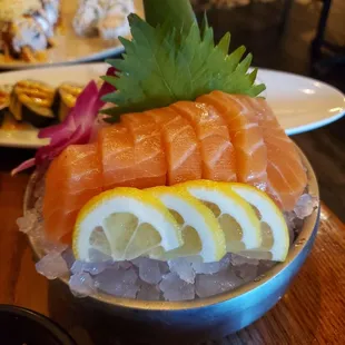 Salmon Sashimi