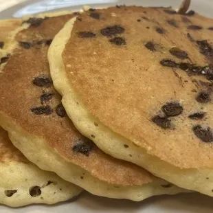 chocolate chip pancakes