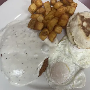 country fried steak combo
